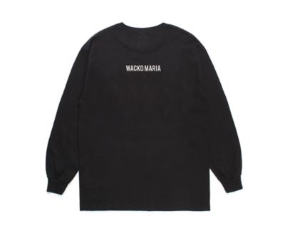 長袖Ｔシャツ ＴＩＭ ＬＥＨＩ ／ ＣＲＥＷ ＮＥＣＫ ＬＯＮＧ ＳＬＥＥＶＥ Ｔ－ＳＨＩＲＴ ２４ＦＷ－ＷＭＴ－ＬＴ０１ | WACKO MARIA  (Men)/ワコマリア | 三越伊勢丹オンラインストア・通販【公式】