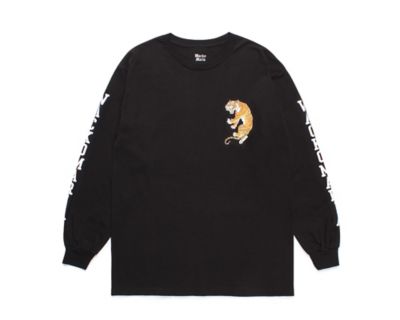 ＜WACKO MARIA (Men)＞長袖Ｔシャツ　ＴＩＭ　ＬＥＨＩ　／　ＣＲＥＷ　ＮＥＣＫ　ＬＯＮＧ　ＳＬＥＥＶＥ　Ｔ－ＳＨＩＲＴ　２４ＦＷ－ＷＭＴ－ＬＴ０２