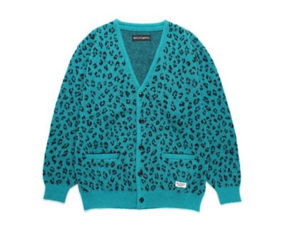 カーディガン ＬＥＯＰＡＲＤ ＭＯＨＡＩＲ ＣＡＲＤＩＧＡＮ ２４ＦＷ－ＷＭＫ－ＫＮ１２ | WACKO MARIA (Men)/ワコマリア |  三越伊勢丹オンラインストア・通販【公式】