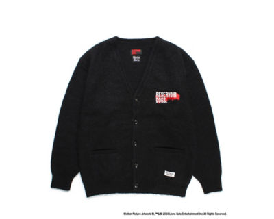 ＜WACKO MARIA (Men)＞カーディガン　ＲＥＳＥＲＶＯＩＲ　ＤＯＧＳ　／　ＨＥＡＶＹ　ＭＯＨＡＩＲ　ＣＡＲＤＩＧＡＮ　ＲＤ－ＷＭ－ＫＮ０１