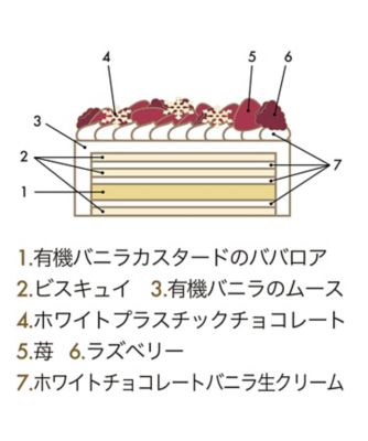 １２月２５日（水）お受け取り】Ｇ５６３＜ＬＥＳＳｂｙＧａｂｒｉｅｌｅ Ｒｉｖａ＆ＫａｎａｋｏＳａｋａｋｕｒａ＞有機バニラのショートケーキ｜ショートケーキ  の通販 | 三越オンラインストア