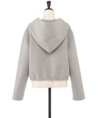 u_big ウールダブルフェイスカラージャケット　エクリュ U-Big