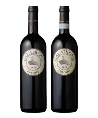 ００６．１００点満点Ｗ受賞！トスカーナのペトリュスと評価された　メルロー垂直飲みくらべ赤ワイン２本セット