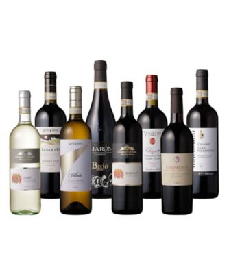 ０８４．イタリアＤ．Ｏ．Ｃ．Ｇ．飲みくらべバラエティ赤・白ワイン８本セット