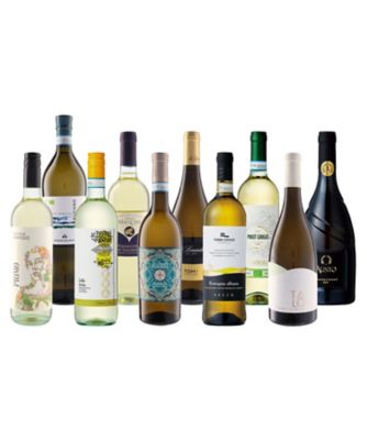 ０９０．土着品種が中心の品種飲みくらべ　味わい豊かなイタリア白ワイン１０本セット