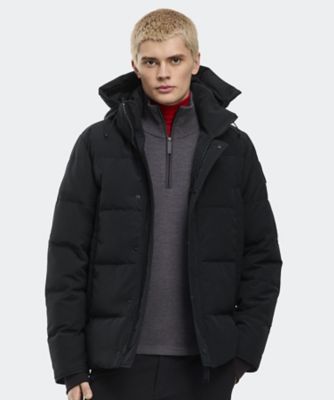 【送料無料】ダウンパーカー　Ｗｙｎｄｈａｍ　Ｐａｒｋａ　Ｂｌａｃｋ　Ｌａｂｅｌ　２０４８ＭＢ