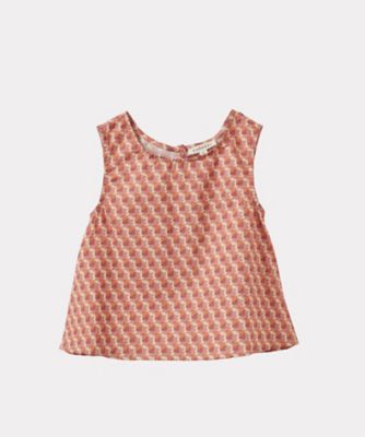 ＜CARAMEL (Baby&Kids)＞ＰＥＡ　ＴＯＰ／ＭＡＵＶＥ　ＧＥＯ　ＰＲＩＮＴ