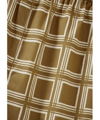 BACKPACK／BROWN GEO PRINT | CARAMEL