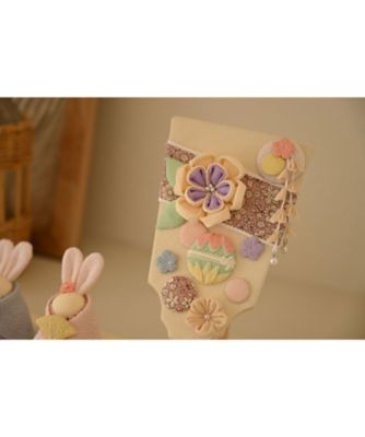 送料無料】TOKOTOKO うさぎ雛と羽子板飾り | 夢み屋/ユメミヤ