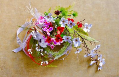 三越伊勢丹 ［20］~新春に願いを込めて~雅（みやび）な和風お飾り 芸術・エンターテイメント【三越伊勢丹/公式】