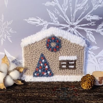 三越伊勢丹 ［78］初心者の方のニードルパンチレッスン ~クリスマスに向けてほっこり柔らかい手触りのコースターを刺しましょう~ 芸術・エンターテイメント【三越伊勢丹/公式】