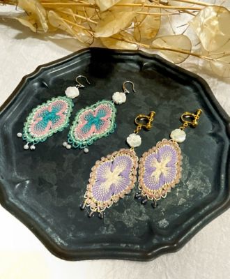 三越伊勢丹 ［75］~世界の手工芸シリーズ~ パラグアイ ニャンドゥティ 芸術・エンターテイメント【三越伊勢丹/公式】