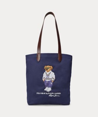 ＜POLO RALPH LAUREN (Men)＞Ｐｏｌｏ　ベア　ツイル　ショッパー　トート　ＭＡＰＯＢＧＳ０Ｇ６２０２２７