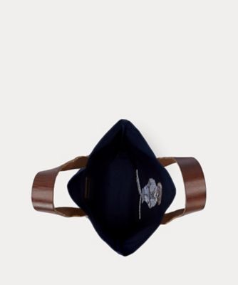 Polo ベア ツイル ショッパー トート