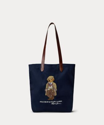 ＜POLO RALPH LAUREN (Men)＞Ｐｏｌｏ　ベア　ツイル　ショッパー　トート　ＭＡＰＯＢＧＳ０Ｇ６２０２４８