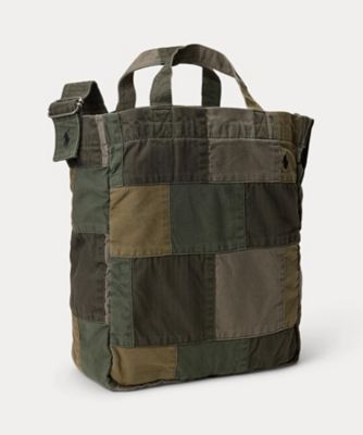 パッチワーク キャンバス ショッパー トート