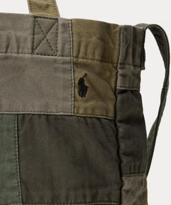 パッチワーク キャンバス ショッパー トート