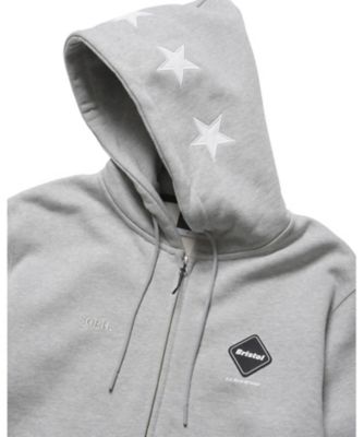 フーディ STAR LOGO ZIP UP SWEAT HOODIE