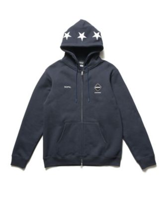 フーディ STAR LOGO ZIP UP SWEAT HOODIE