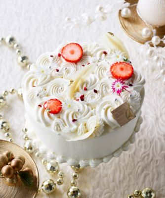 ＜Addict au Sucre＞【店頭受取／新宿】２５Ｐ０１　ｕｎ　ｓｈｏｒｔ　ｃａｋｅ　１２月２５日（木）午前１０時３０分～午後７時３０分お受け取り