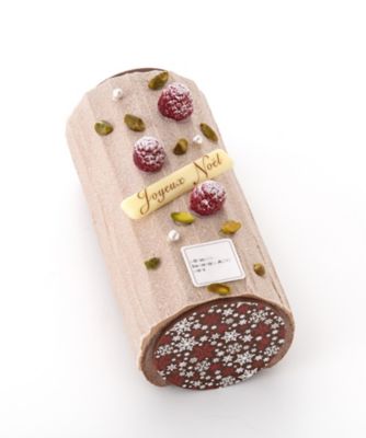 ＜patisserie Sadaharu AOKI paris＞Ｆ１６　ブッシュ　ド　ノエル　ショコラ　フランボワーズ