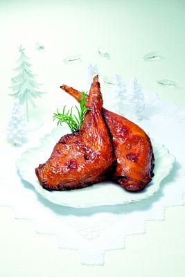 ＜柿安ダイニング＞【店頭受取／銀座】［柿０８］＜徳島県産＞　阿波尾鶏のこだわりロースト　１２月２４日（水）、２５日（木）午前１１時～午後７時お受け取り