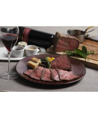 ＜三笠会館＞【店頭受取／日本橋】［Ｎ３４］黒毛和牛のローストビーフ　１２月２４日（水）・２５日（木）午前１１時～午後７時お受け取り