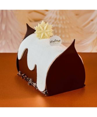 ＜LENOTRE＞【店頭受取／銀座】［ＮＢ＿Ｇ０８］ブッシュ・スー・ラ・ネージュ　１２月２４日（水）・２５日（木）各日午前１１時～午後７時お受け取り