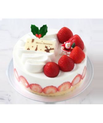 ＜SUN FRUITS＞【店頭受取／銀座】［ＮＢ＿Ｇ３７］クリスマスショート　５号　１２月２４日（水）・２５日（木）各日午前１１時～午後７時お受け取り