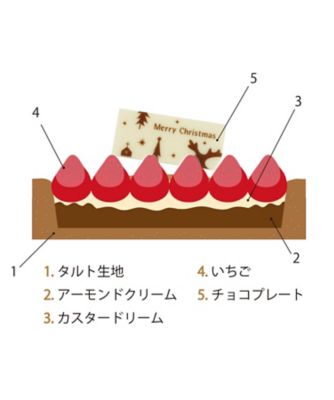 店頭受取／銀座】［NB＿G38］いちごタルト 16cm 12月