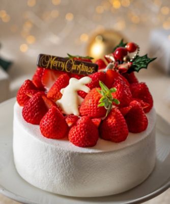 ＜ICHIBIKO＞【店頭受取／日本橋】［ＮＢ＿Ｎ０５］ミガキイチゴのクリスマスショートケーキ　　１２月２０日（土）、２１日（日）午前１１時～午後７時お受け取り