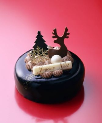 ＜HENRI CHARPENTIER＞【店頭受取／日本橋】［ＮＢ＿Ｎ５７］ショコラ・ドゥ・ノエル　１２ｃｍ　１２月２４日（水）、２５日（木）午前１１時～午後７時お受け取り