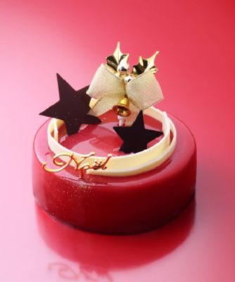 ＜HENRI CHARPENTIER＞【店頭受取／日本橋】［ＮＢ＿Ｎ７６］ルージュ・ドゥ・ノエル　１２ｃｍ　１２月２４日（水）、２５日（木）午前１１時～午後７時お受け取り