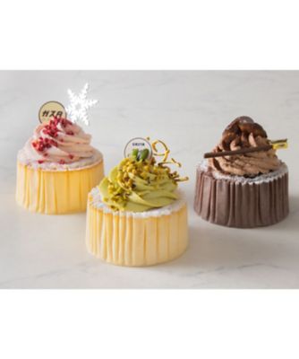 ＜GAZTA＞【店頭受取／新宿】ＮＳ０６　３種のＸｍａｓバスクチーズケーキ　１２月２４日（水）・２５日（木）各日午前１０時３０分～午後７時３０分お受け取り