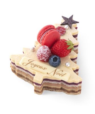 ＜patisserie Sadaharu AOKI paris＞【店頭受取／新宿】ＮＳ２４　サパン　プラリネ　フリュイ　ルージュ　１２月２４日（水）・２５日（木）各日午前１０時３０分～午後７時３０分お受取