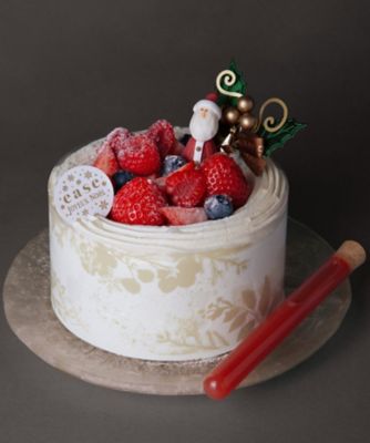 ＜repos by Patisserie ease＞【店頭受取／新宿】ＮＳ３３　和三盆のショートケーキ　１２月２４日（水）・２５日（木）各日午前１０時３０分～午後７時３０分お受け取り