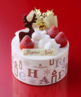 ＜HENRI CHARPENTIER＞【店頭受取／新宿】ＮＳ３６　ザ・ショートケーキ・ノエル（１２ｃｍ）１２月２４日（水）・２５日（木）各日午前１０時３０分～午後７時３０分お受取