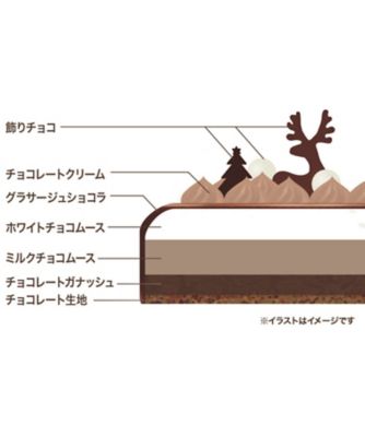 店頭受取／新宿】NS39 ショコラ・ドゥ・ノエル（15cm）12月