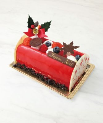 ＜BEL AMER＞【店頭受取／新宿】ＮＳ５０　ブッシュドノエルルージュ　１２月２４日（水）・２５日（木）各日午前１０時３０分～午後７時３０分お受け取り