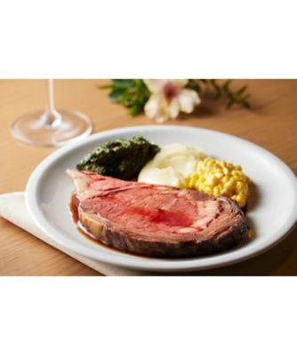 ＜Lawry’s the Prime Rib＞ＯＶ１５　ロウリーズセット　ハーフポンド［２名様相当］（プライムリブ２３０ｇ＋アカンパニメンツ）
