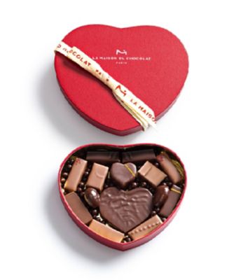 ＜LA MAISON DU CHOCOLAT＞ＳＤＣ４６１７　ハート　ギフトボックス　Ｓ１