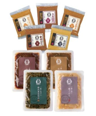 ５００１６　バラエティ味噌セットとみんなが喜ぶご飯のお供セット