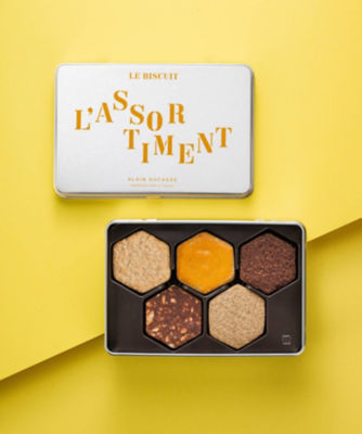 ＜LE BISCUIT ALAIN DUCASSE＞ＳＤＣ４０６９　ビスキュイ・エグザ　詰め合わせ１０枚入り（５種）