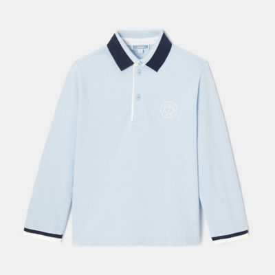 ファッションなデザイン 長袖ポロシャツ (Baby&Kids JACADI | 2026739 トップス