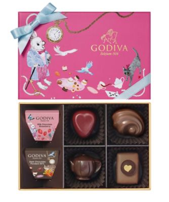 hanaDiorと GODIVA VT5098 アリスのティーパーティ アソートメント 4粒入 | GODIVA