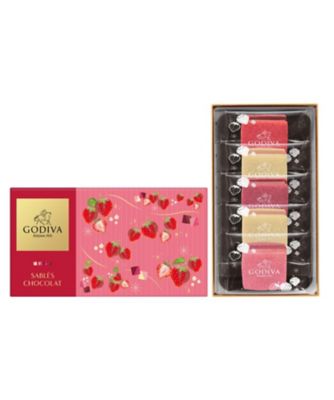 ＜GODIVA＞ＶＴ５１０６　サブレショコラ　ストロベリー　アソートメント　５個入