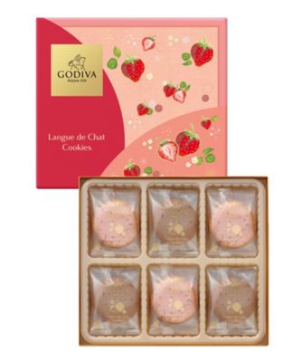 ＜GODIVA＞ＶＴ５１０９　あまおう苺ラングドシャクッキー　アソートメント　１８枚入