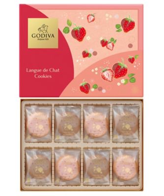 ＜GODIVA＞ＶＴ５１１０　あまおう苺ラングドシャクッキー　アソートメント　３０枚入