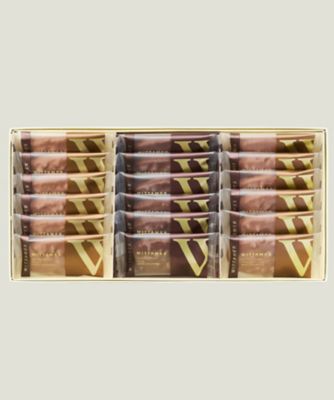 G3047 マカダミア・ショコラ（ミルク＆ダーク）18枚入