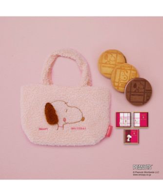 Sweet Treats Nermiee Bags (コンプリート4体Set) G3144 スヌーピー meets ブリュイエール ミニトートバッグ